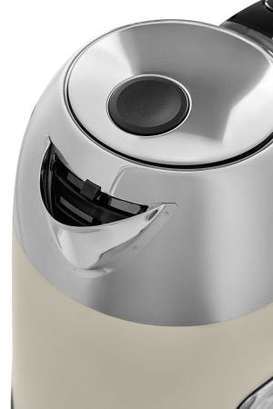 Чайник электрический Bufett LKT 290S 1,7л с корпусом из нержавеющей стали с датчиком температуры, бежевый, 640290