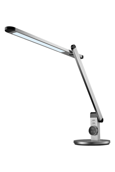 Лампа настольная светодиодная Bufett ZTL 198, 12 Вт, 560Лм, серебряная, 641198