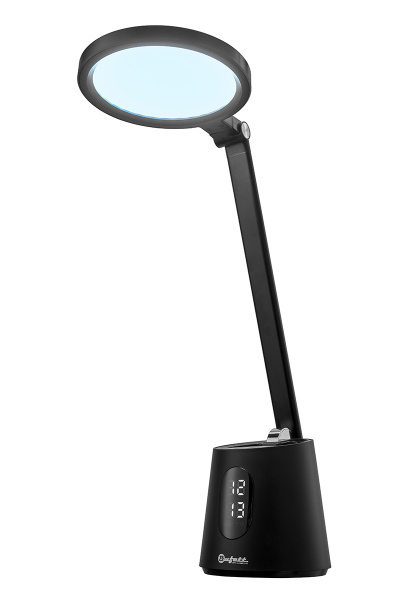 Лампа настольная светодиодная Bufett ZTL 196, 12 Вт, 600Лм, матово-черная, 641196